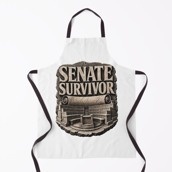 Item preview, Museum poster Roman Senate Survivor designed and sold by pirminio.