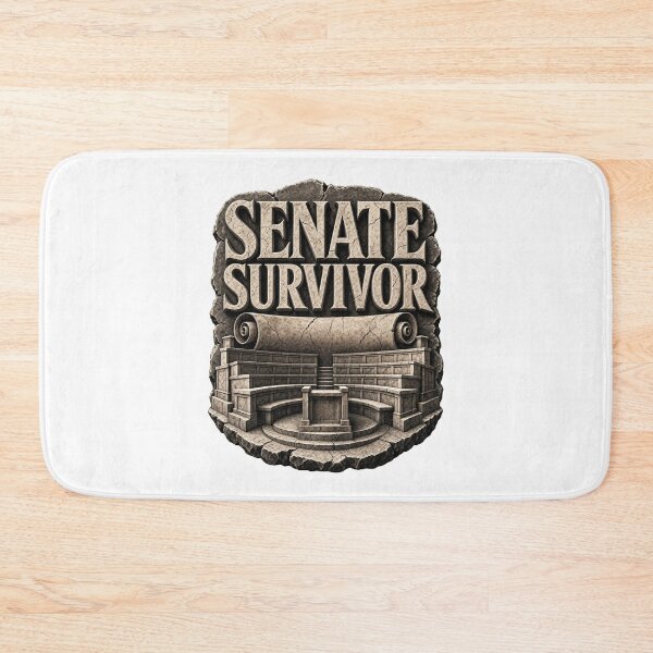 Item preview, Museum poster Roman Senate Survivor designed and sold by pirminio.