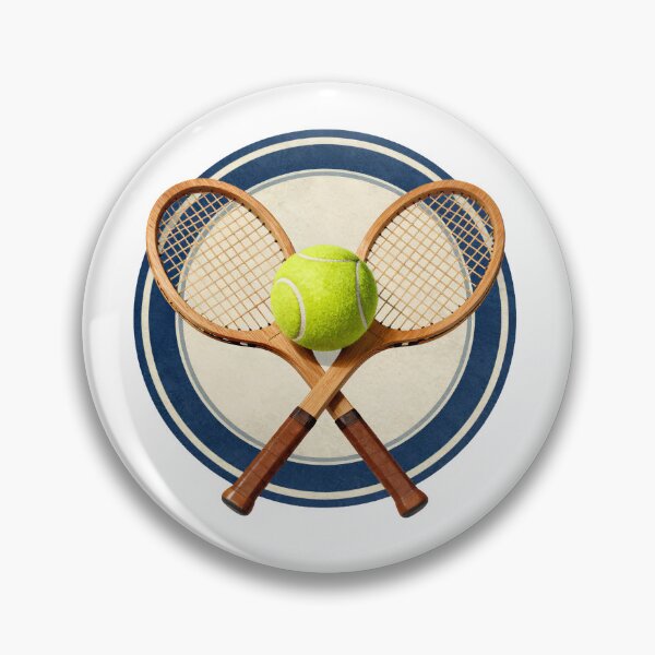 Item preview, Vintage Tennis Club Wooden Rackets Crest designed and sold by Gallery-yuuna .