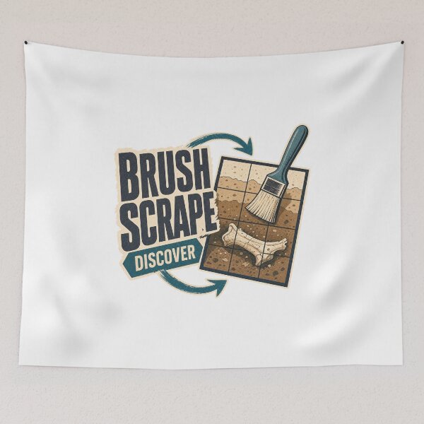 Item preview, Fossil find in the excavation grid designed and sold by pirminio.