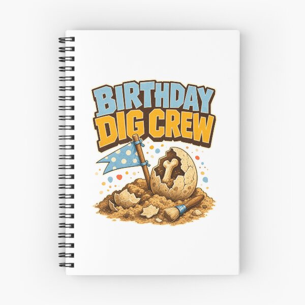 Item preview, Birthday Dig Crew Fossil Party designed and sold by pirminio.
