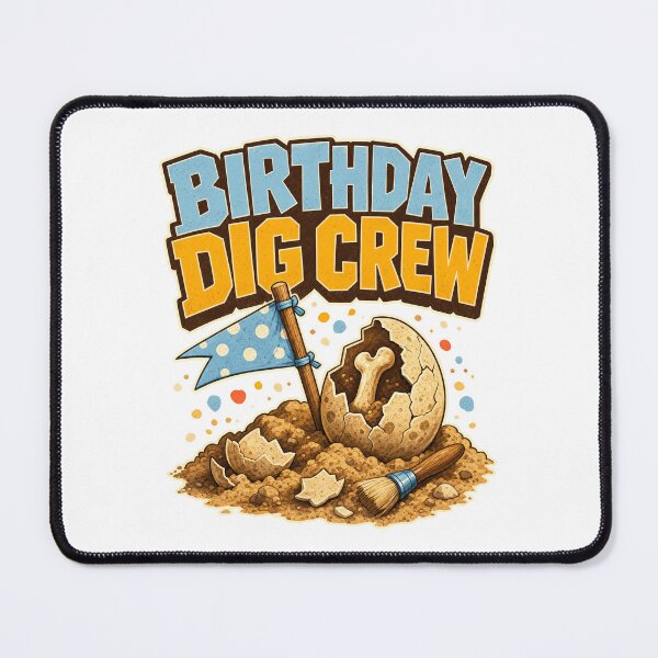 Item preview, Birthday Dig Crew Fossil Party designed and sold by pirminio.