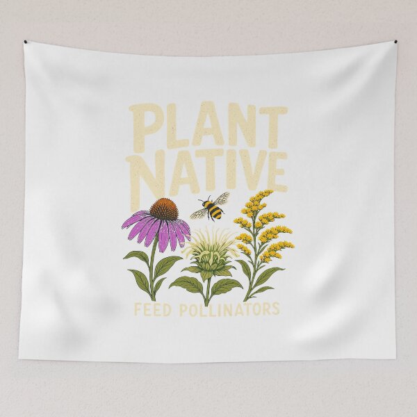 Item preview, Native plants for pollinators designed and sold by pirminio.