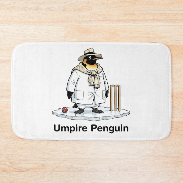 Item preview, cricket umpire empire penguin designed and sold by goatboyjr.