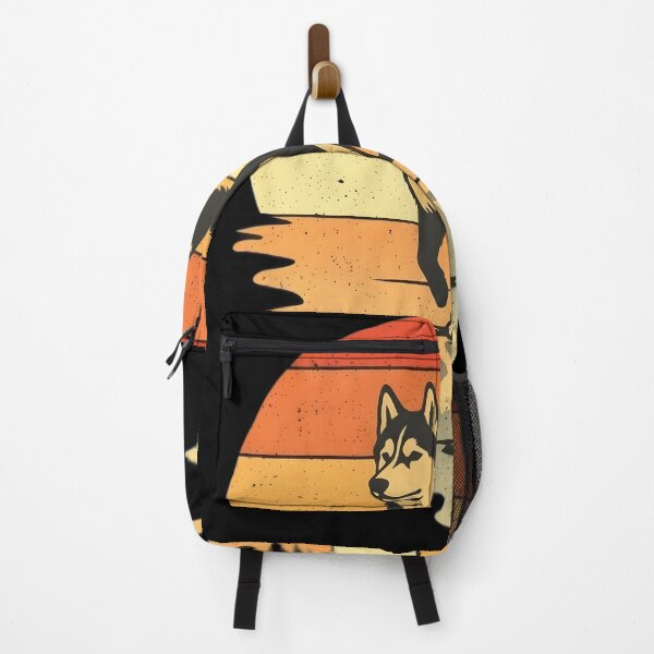 Item preview, Siberian Husky Retro Sunset Vintage Dog Lover designed and sold by Occasional House.