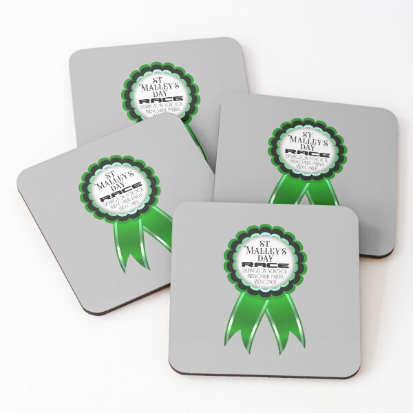 Item preview, St. Malley’s Day Race Ribbon (on Grey) designed and sold by PawsitiveMum3.