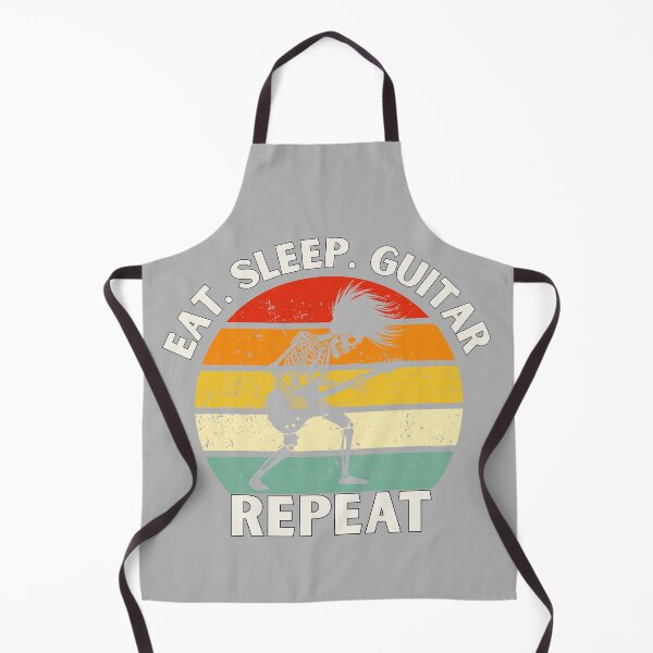Item preview, Eat. Sleep. Guitar. Repeat Skeleton Design designed and sold by OldSkullDesigns.