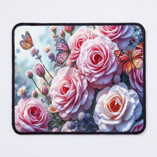 Item preview, Butterfly Flower Art designed and sold by BeautifulVirtues.
