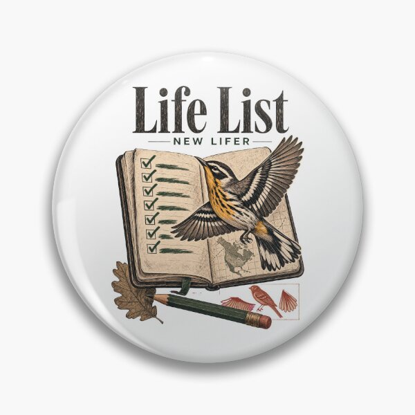 Item preview, Life List Birdwatching Notes designed and sold by pirminio.