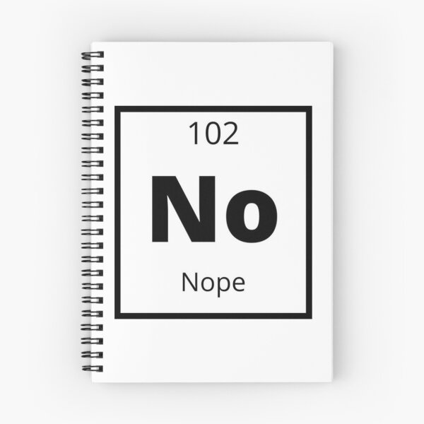 Item preview, Nope Element – Funny Periodic Table No Design designed and sold by Mavriboy.