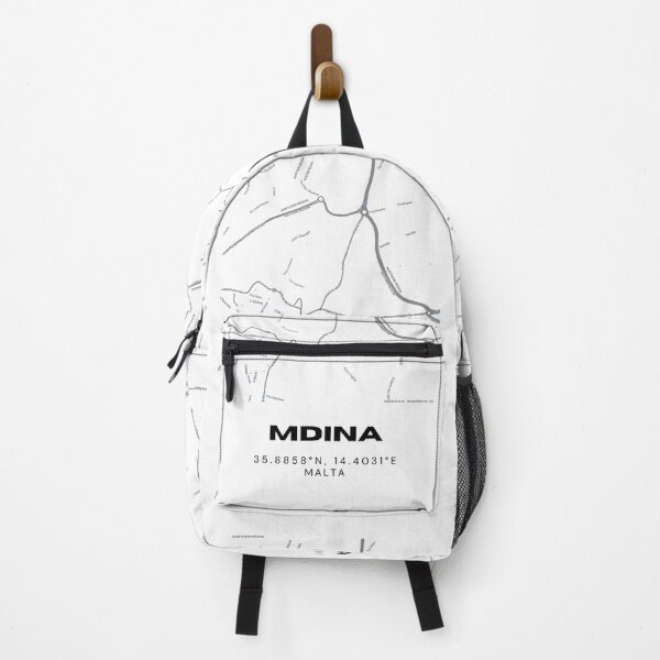 Item preview, Mdina Map Print | Minimalist Street Map of Mdina, Malta designed and sold by RM-Journey.