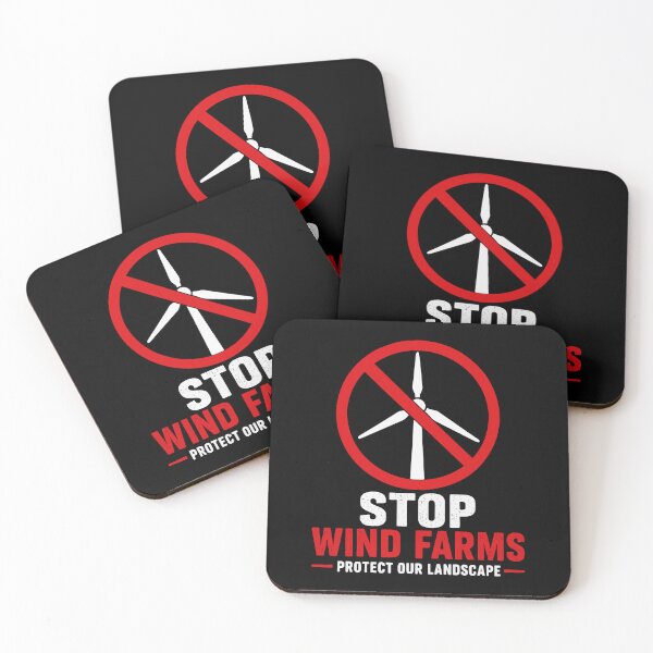 Item preview, Stop wind farms protect landscape designed and sold by HandicraftArt.