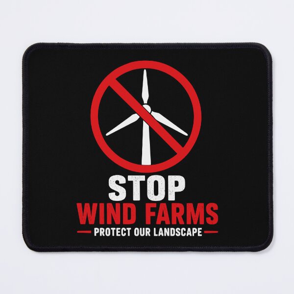 Item preview, Stop wind farms protect landscape designed and sold by HandicraftArt.