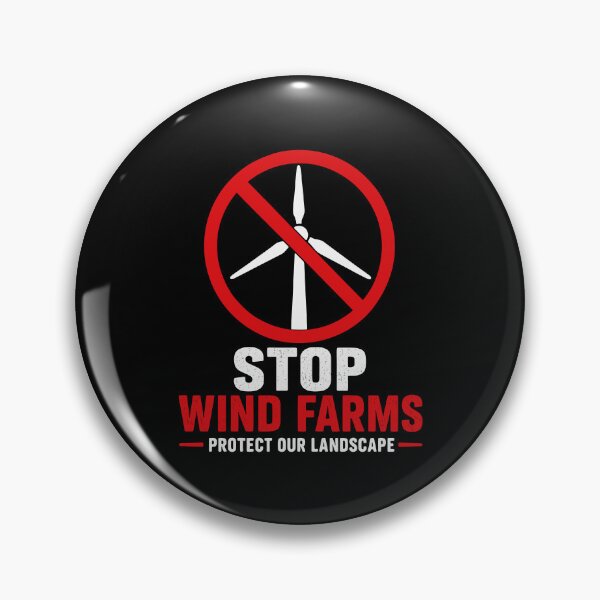 Item preview, Stop wind farms protect landscape designed and sold by HandicraftArt.
