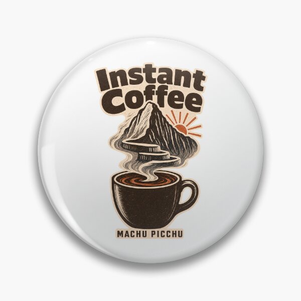 Item preview, Instant Coffee Machu Picchu Trek designed and sold by pirminio.