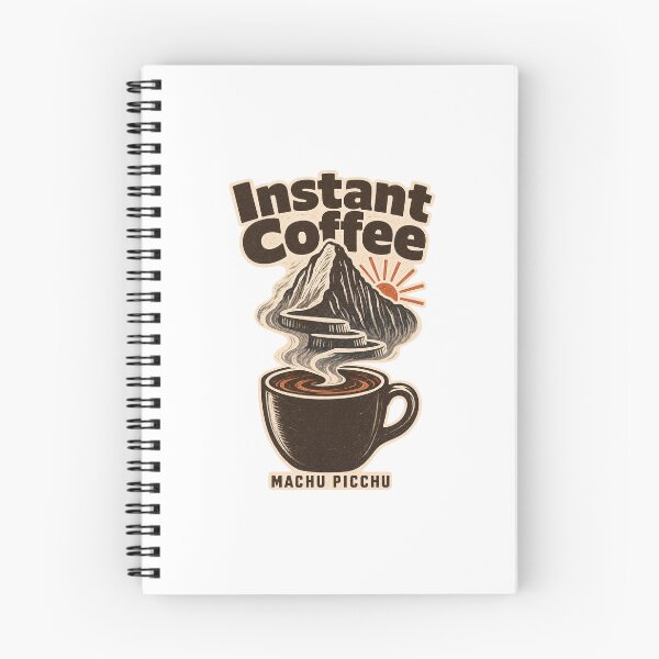 Item preview, Instant Coffee Machu Picchu Trek designed and sold by pirminio.