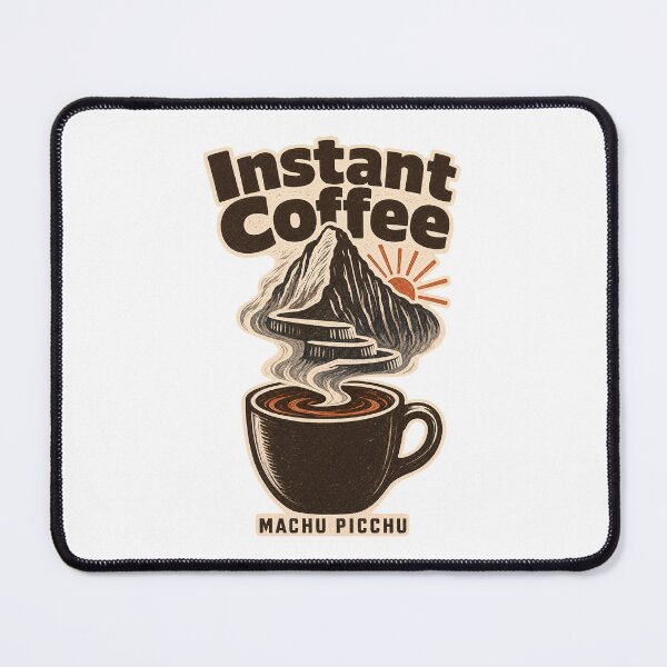 Item preview, Instant Coffee Machu Picchu Trek designed and sold by pirminio.