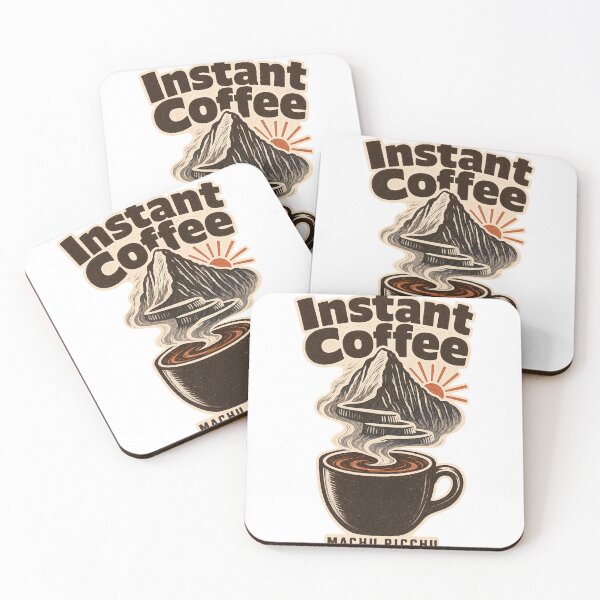 Item preview, Instant Coffee Machu Picchu Trek designed and sold by pirminio.