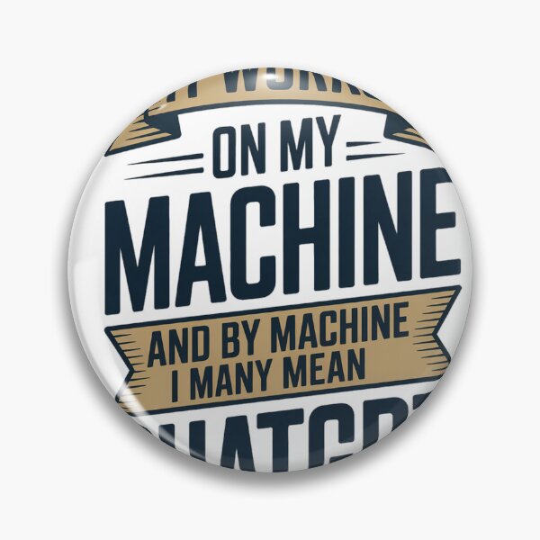 Item preview, It Works On My Machine Vintage AI Programmer designed and sold by Bianca Oltean.