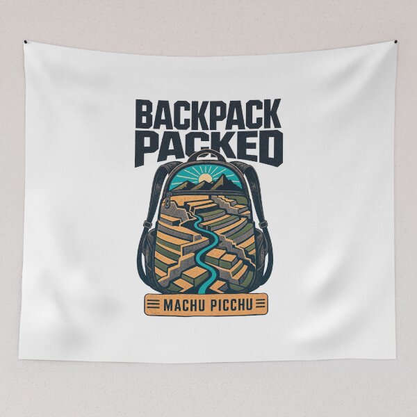 Item preview, Inca Trail Machu Picchu Backpack designed and sold by pirminio.