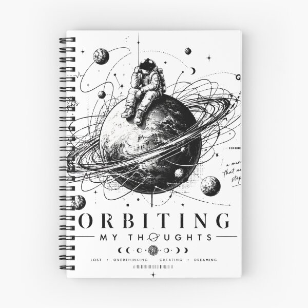 Item preview, Orbiting My Thoughts designed and sold by thesmokeydogs.