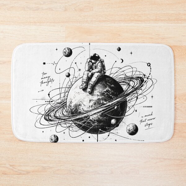 Item preview, Orbiting My Thoughts designed and sold by thesmokeydogs.