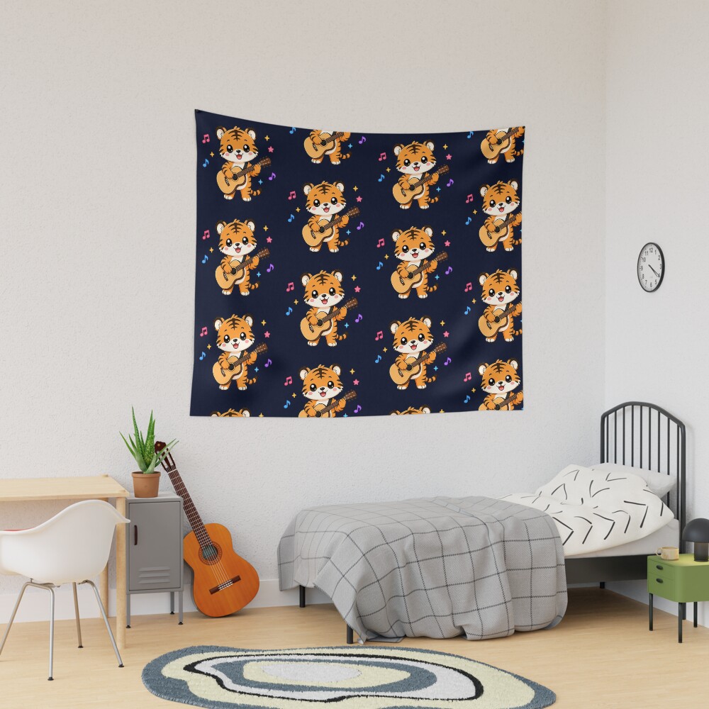 Vista previa del artículo con la obra «Tela decorativa», diseñado y vendido por Seculinator.