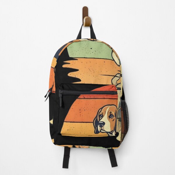 Item preview, Beagle Retro Sunset Vintage Dog Lover Gift designed and sold by Occasional House.