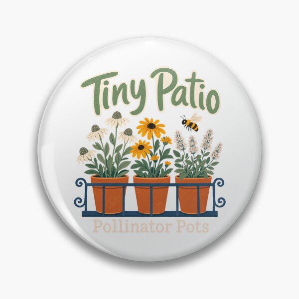 Item preview, Small Pollinator pots for the patio designed and sold by pirminio.