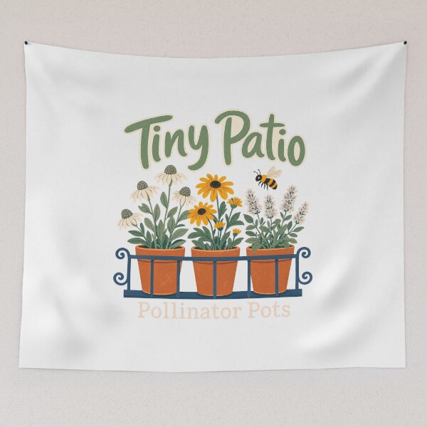 Item preview, Small Pollinator pots for the patio designed and sold by pirminio.