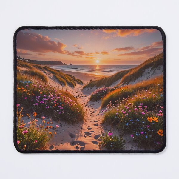 Item preview, Golden Beach Sunset Wall Art designed and sold by BeautifulVirtues.
