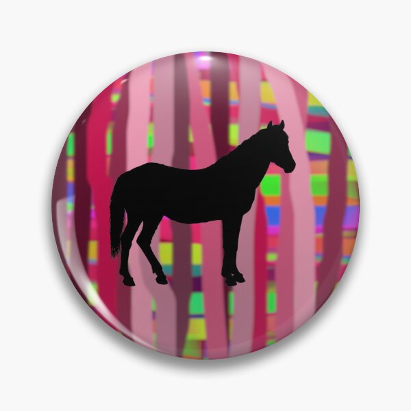 Item preview, Pattern - Rogue Strokes with Horse designed and sold by ZepoPublishing.