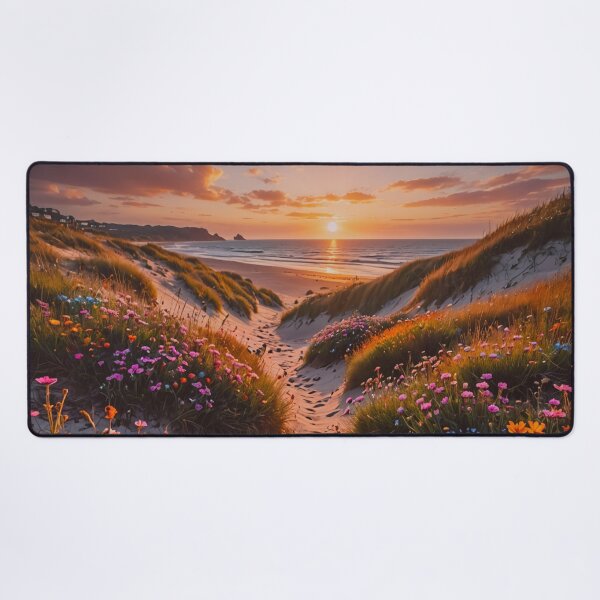 Item preview, Golden Beach Sunset Wall Art designed and sold by BeautifulVirtues.