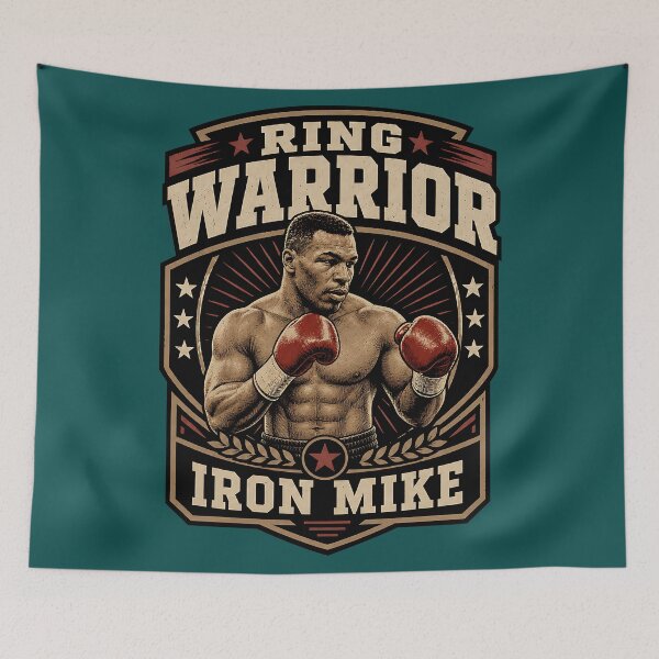 Item preview, Ring Warrior Iron Mike designed and sold by TeeCodes.