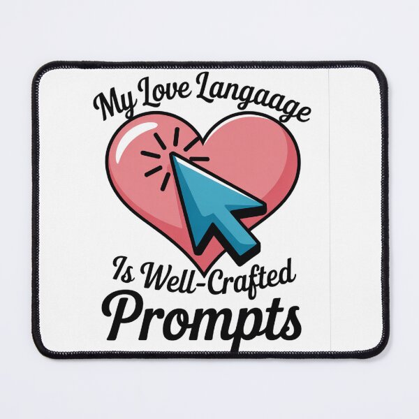Item preview, My Love Langaaage Is Well-Crafted Prompts designed and sold by Bianca Oltean.