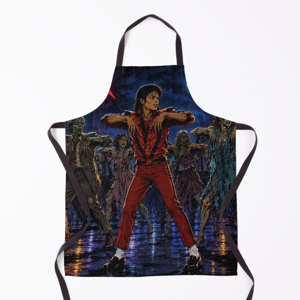 Item preview, Michael Jackson Thriller – Zombie Dance – Cartoon Tribute designed and sold by LuluLeb.
