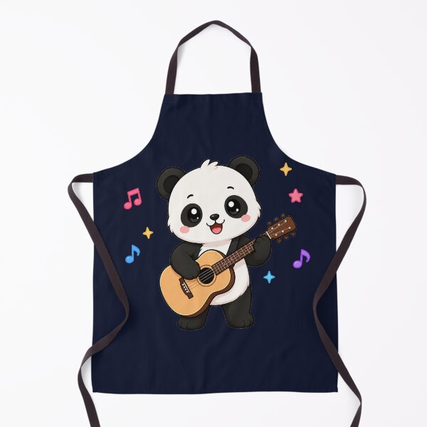 Item preview, Cute Panda Playing Acoustic Guitar Cartoon Music designed and sold by Seculinator.