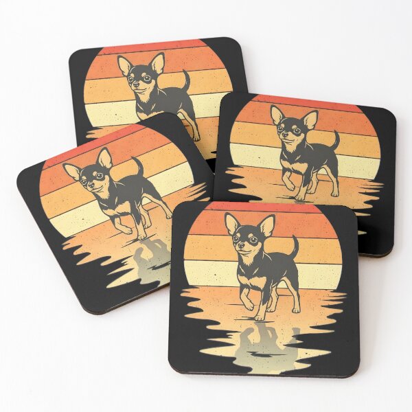 Item preview, Chihuahua Retro Sunset Vintage Dog Lover Gift designed and sold by Occasional House.