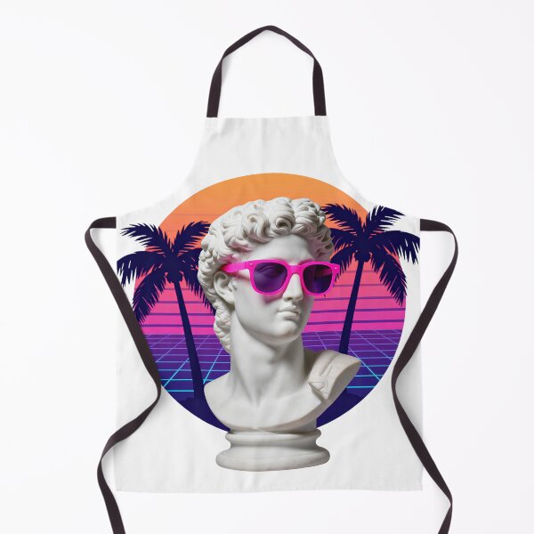 Item preview, Vaporwave David Statue Retro 80s Aesthetic designed and sold by Gallery-yuuna .