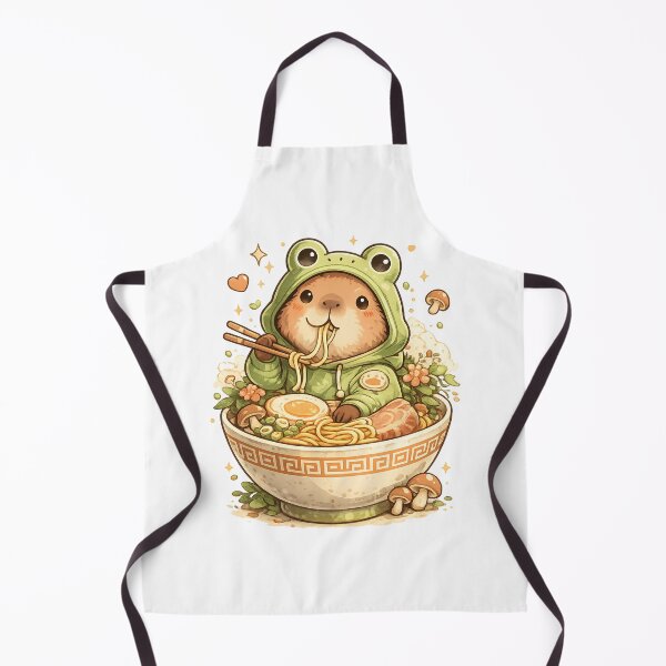 Item preview, Froggy Capybara Ramen | Cute Kawaii Food Lover Animal Design designed and sold by JA-1994.