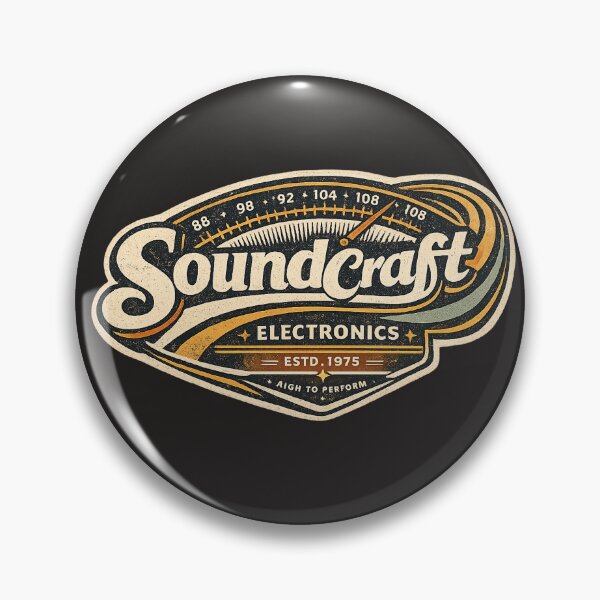 Item preview, SoundCraft Electronics - Retro Hi-Fi Design designed and sold by JustResultsCo.