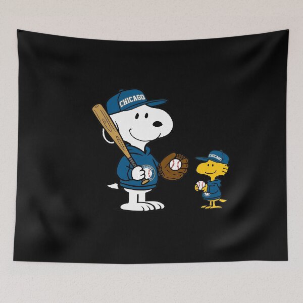 Item preview, Snoopy & Woodstock Chicagoo Baseball Duo designed and sold by WilliamFerris.