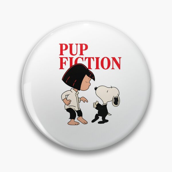 Item preview, Pupp Fiction Snoopy & Patty  designed and sold by catlolistore.
