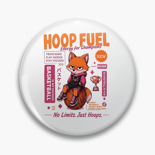 Item preview, Cool fox plays basketball sport design designed and sold by Ahmedsyde.