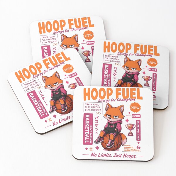 Item preview, Cool fox plays basketball sport design designed and sold by Ahmedsyde.