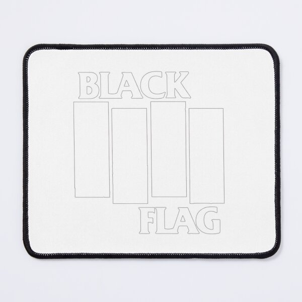 Item preview, Black Flag Four Bars  designed and sold by TailAndKiln.