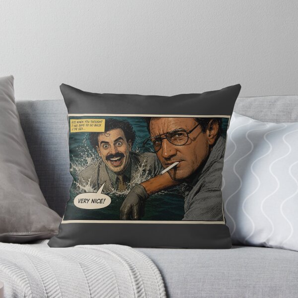 Item preview, Jaws vs Borat designed and sold by Wanderdreaming.