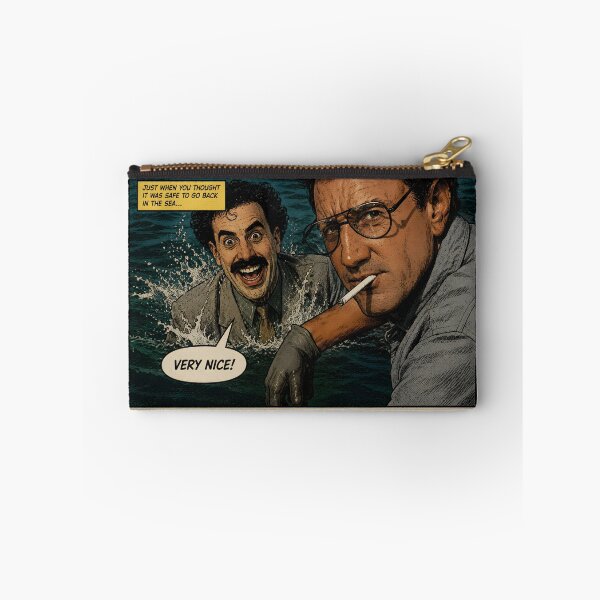 Item preview, Jaws vs Borat designed and sold by Wanderdreaming.