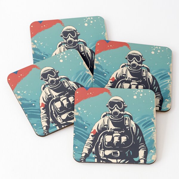 Item preview, Scuba retro designed and sold by rgrayling.