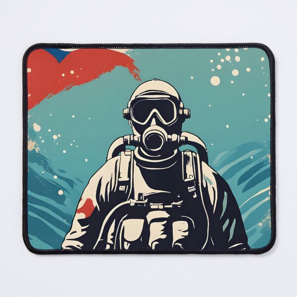 Item preview, Scuba retro designed and sold by rgrayling.
